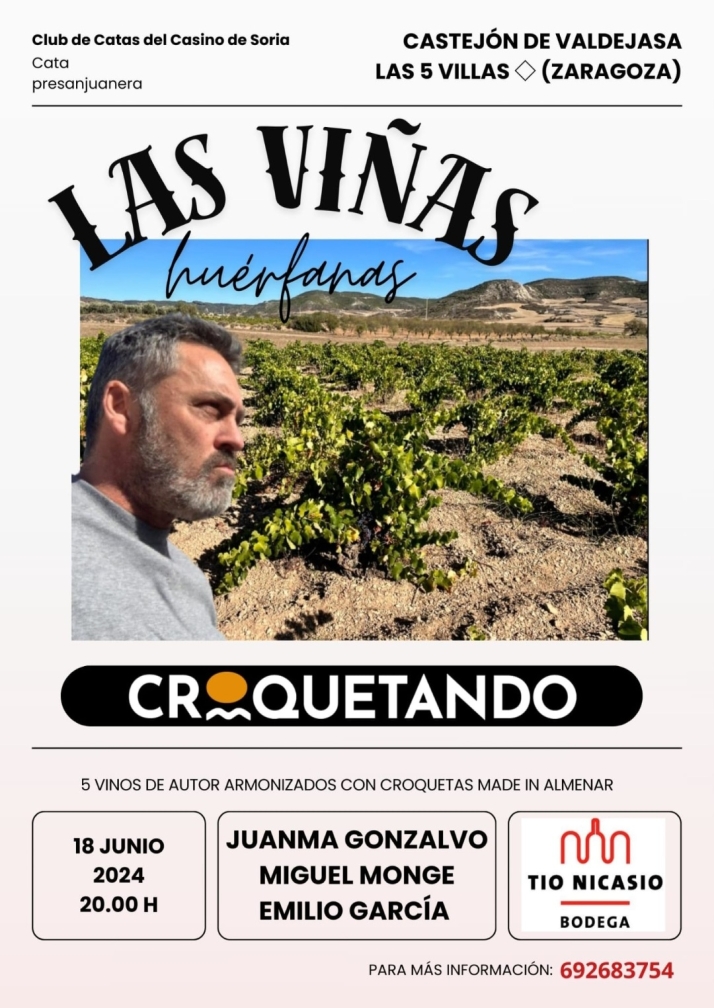 Cata presanjuanera de de vino y croquetas en el Casino | Imagen 1