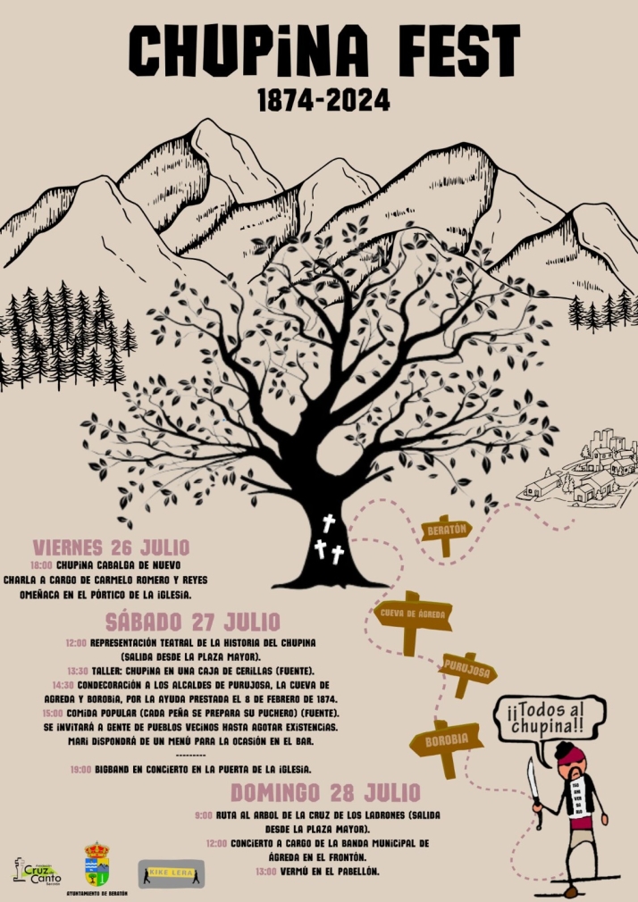 Berat&oacute;n conmemora este fin de semana los 150 a&ntilde;os del robo de la banda del &lsquo;T&iacute;o Chupina&rsquo; | Imagen 1