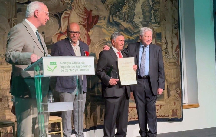 Jes&uacute;s Ciria, colegiado de honor del Colegio de Ingenieros de Madrid | Imagen 1