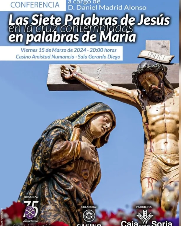 Este viernes, conferencia de la cofrad&iacute;a Las Siete Palabras en el Casino | Imagen 1