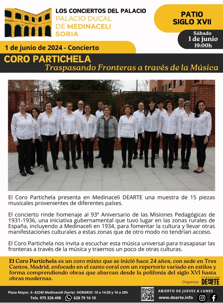 DEARTE y el coro Partichuela de Madrid recordar&aacute;n los 90 a&ntilde;os de las misiones pedag&oacute;gicas en Medinaceli | Imagen 1