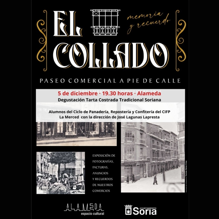 En la tarde de martes, dentro de la exposici&oacute;n sobre El Collado, degustaci&oacute;n de costrada en Espacio Alameda | Imagen 1