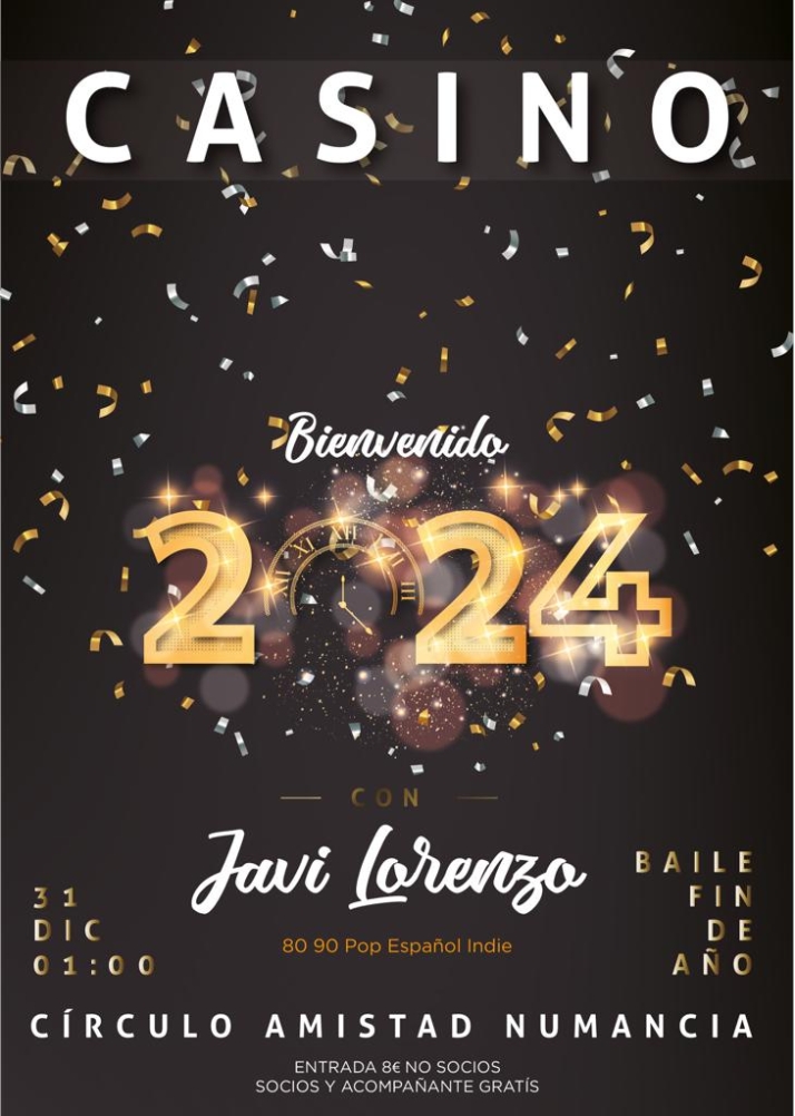 El Casino celebra su cotill&oacute;n a la una del d&iacute;a uno | Imagen 1