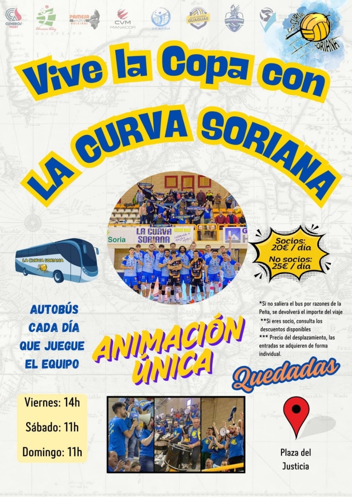 La Curva Soriana pone a la venta este s&aacute;bado las &uacute;ltimas plazas para la Copa del Rey | Imagen 1