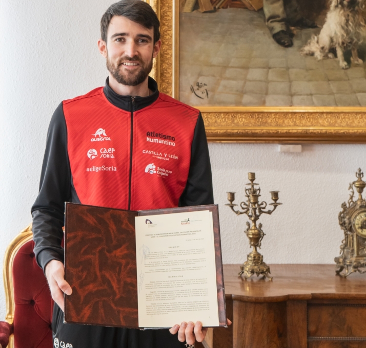 La Diputaci&oacute;n inyecta 22.000 euros al Atletismo Numantino para impulsar su proyecci&oacute;n nacional | Imagen 1