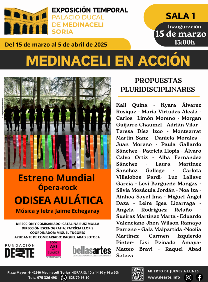 Estreno oper&iacute;stico y nueva exposici&oacute;n en Medinaceli DEARTE | Imagen 1