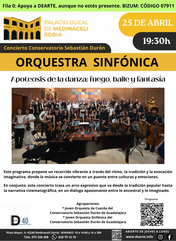 Fuego, baile y fantas&iacute;a: la joven promesa orquestal que tomar&aacute; Medinaceli | Imagen 1