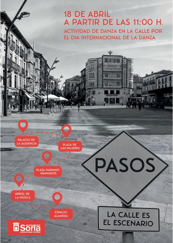 La danza saldr&aacute; a las calles sorianas con el festival &lsquo;PASOS&rsquo; el pr&oacute;ximo 18 de abril | Imagen 1