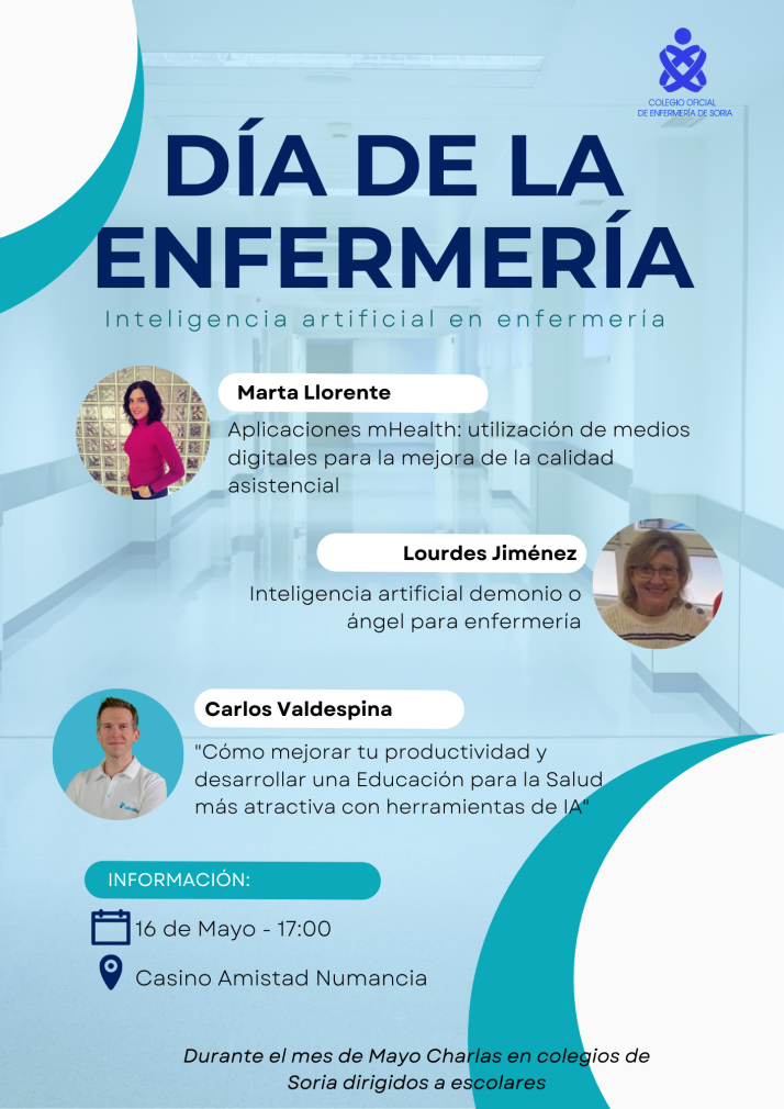 El D&iacute;a de la enfermer&iacute;a se conmemora en Soria con actos, talleres y charlas | Imagen 1