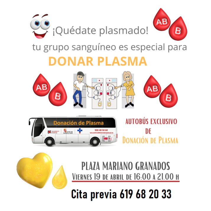 El viernes, primera visita de la unidad m&oacute;vil de donaci&oacute;n de plasma a Soria | Imagen 1