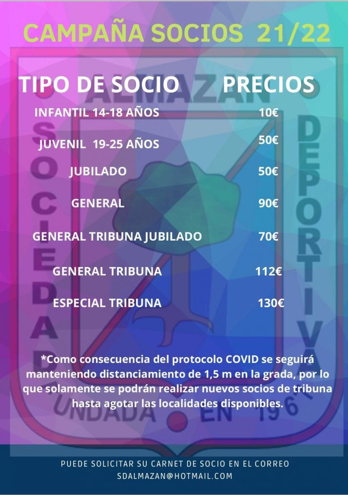 La S.D. Almaz&aacute;n lanza su campa&ntilde;a de abonados | Imagen 1