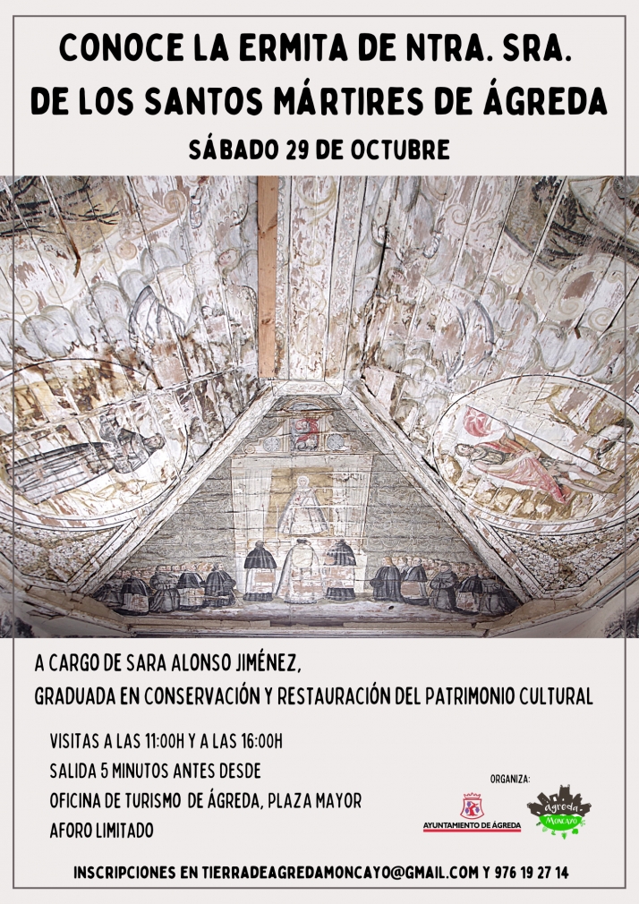 &Aacute;greda realizar&aacute; visitas guiadas a la Ermita de los Santos M&aacute;rtires  | Imagen 1