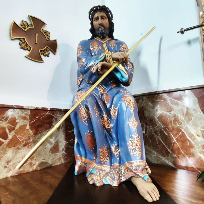 La r&eacute;plica del Ecce Homo y una Cruz Tau, novedades de la cofrad&iacute;a soriana para esta Semana Santa | Imagen 1