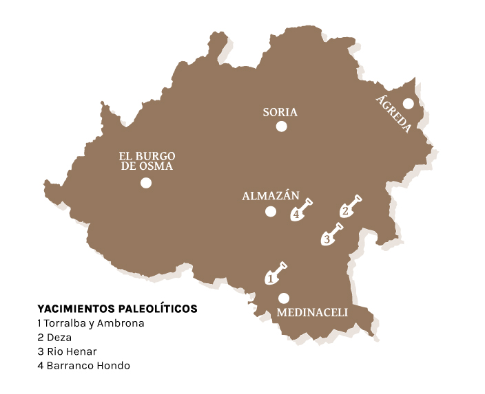 Yacimientos paleol&iacute;ticos sorianos