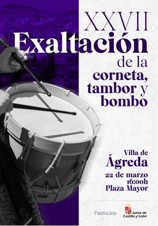 El s&aacute;bado, nueva Exaltaci&oacute;n de la corneta, el tambor y el bombo en &Aacute;greda | Imagen 1