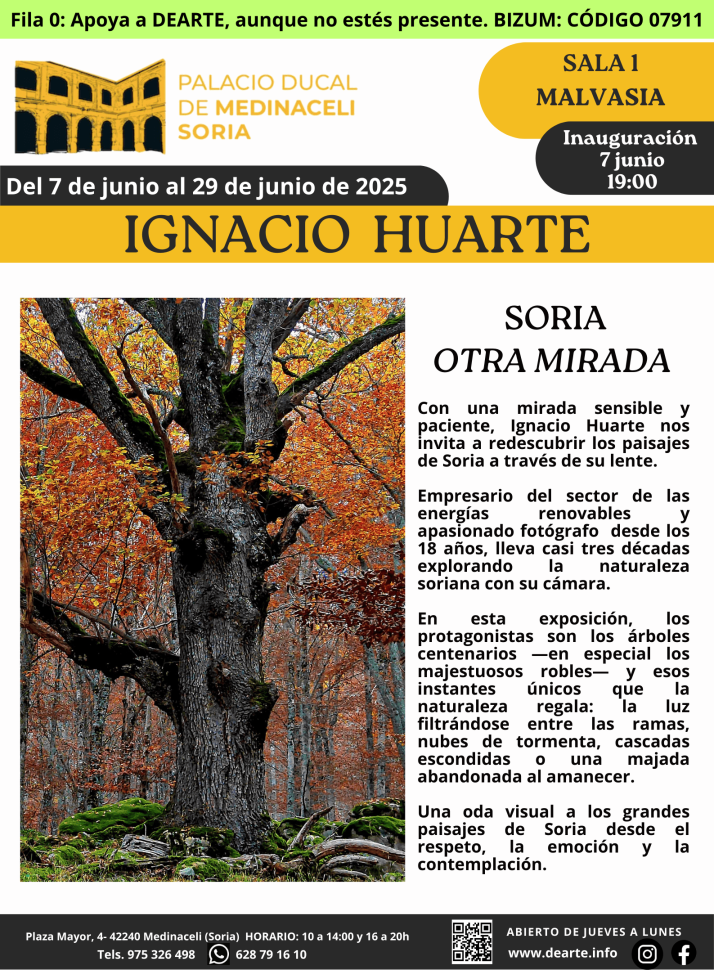 Ignacio Huarte lleva a Medinaceli su colecci&oacute;n 'Soria, otra mirada' | Imagen 1