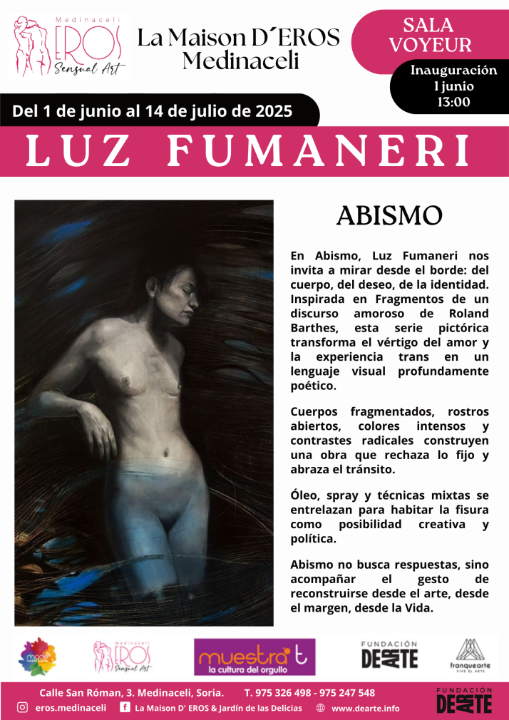 Luz Fumaneri expone "Abismo" en La Maison D'Eros de Medinaceli | Imagen 1