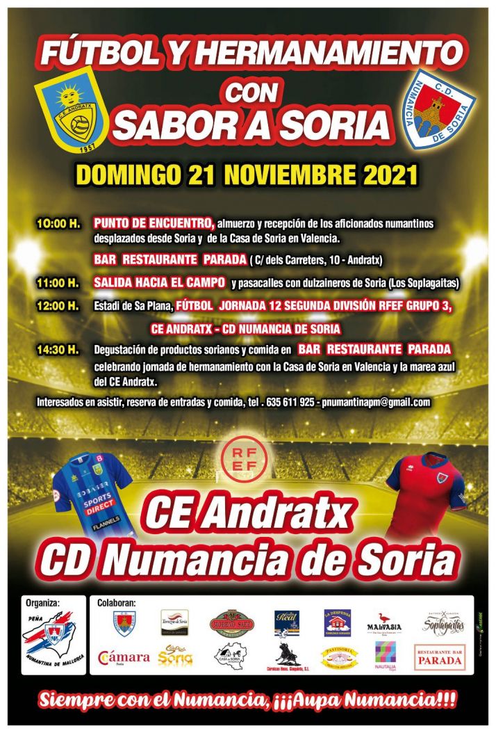 El Numancia no estar&aacute; solo en Mallorca | Imagen 1