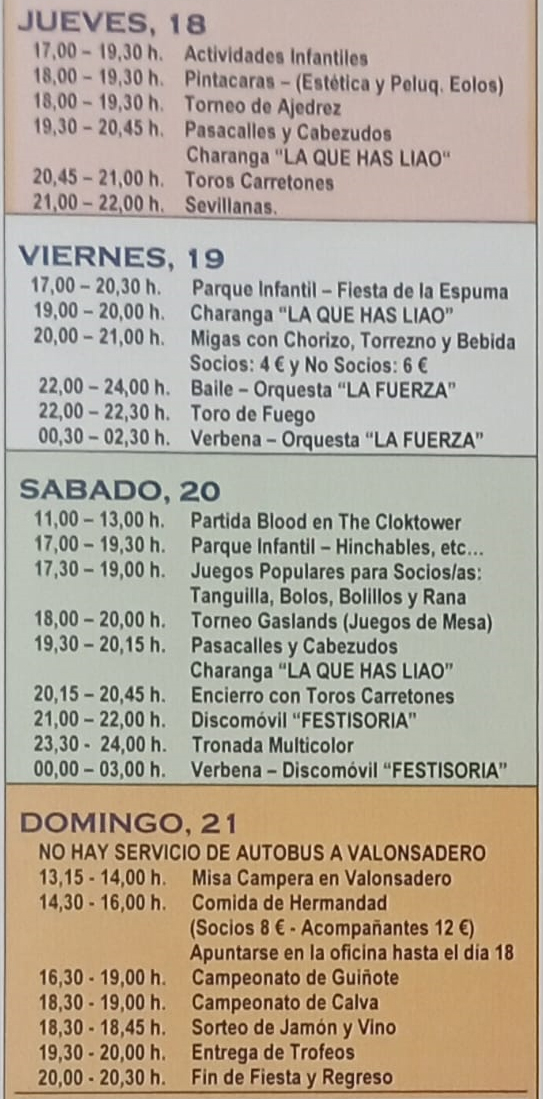 Las fiestas de La Barriada, a partir del jueves | Imagen 1
