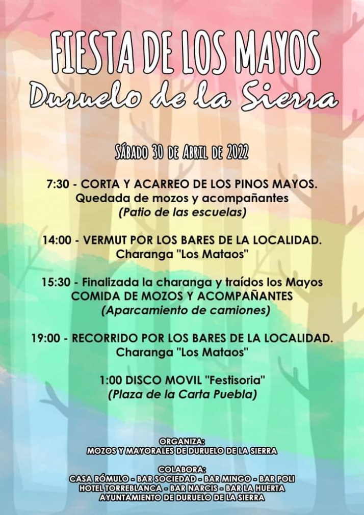 Todo preparado en Duruelo para la fiesta de los Mayos | Imagen 1