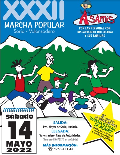 Soria marchar&aacute; este s&aacute;bado junto a Asamis por las personas con discapacidad intelectual | Imagen 1