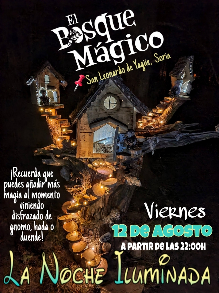 El Bosque M&aacute;gico de San Leonardo se ilumina para una noche &uacute;nica | Imagen 1