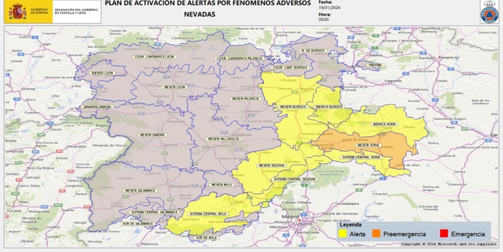 Activada la fase de Preemergencia en Soria por fuertes nevadas  | Imagen 1