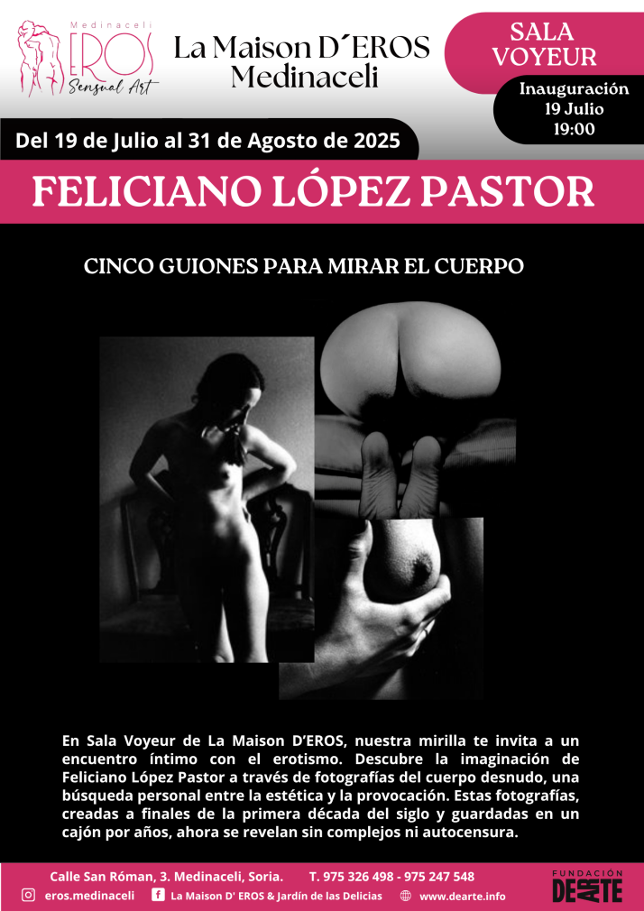 Feliciano L&oacute;pez Pastor expone 'Cinco Guiones para Mirar el Cuerpo', su obra m&aacute;s &iacute;ntima y personal en Medinaceli | Imagen 1