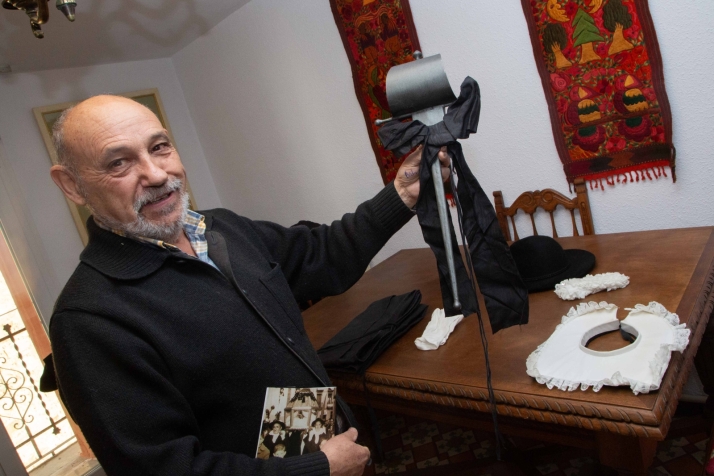 Jos&eacute; Vicente Fr&iacute;as, presidente de la Cofrad&iacute;a de la Vera Cruz