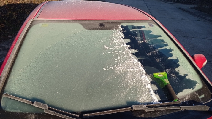 Duruelo amanece con una de las primeras heladas del oto&ntilde;o | Imagen 1