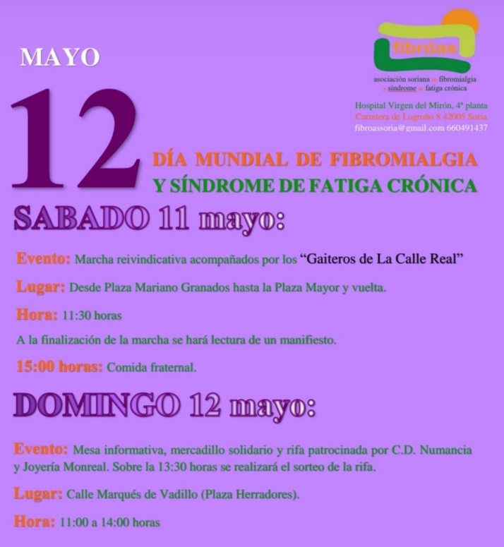 Fibroas sale este fin de semana a la calle para revindicar la situaci&oacute;n de los afectados por fibromialgia | Imagen 1