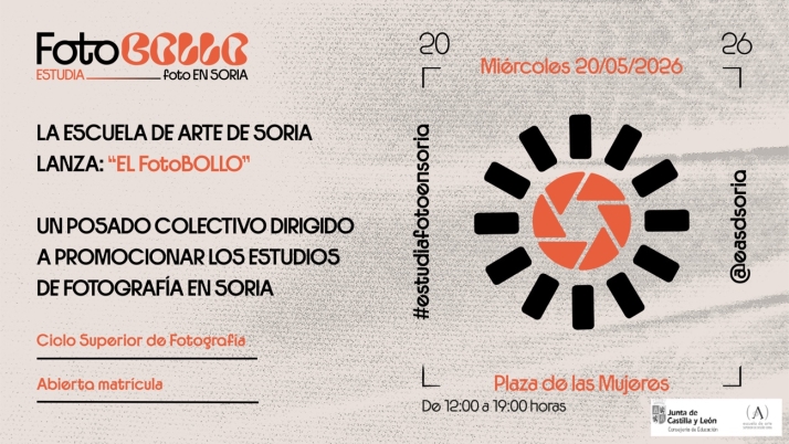 La Escuela de Arte de Soria saca sus estudios a la calle con la iniciativa 'El fotobollo' | Imagen 1