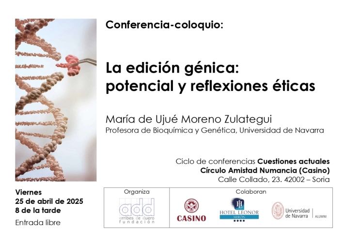 La gen&eacute;tica y la &eacute;tica, este viernes a debate en el Casino | Imagen 1