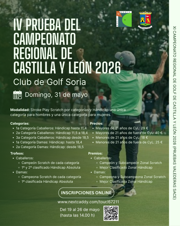 El Club de Golf acoge la prueba auton&oacute;mica que da acceso a los campeonatos de Espa&ntilde;a | Imagen 1