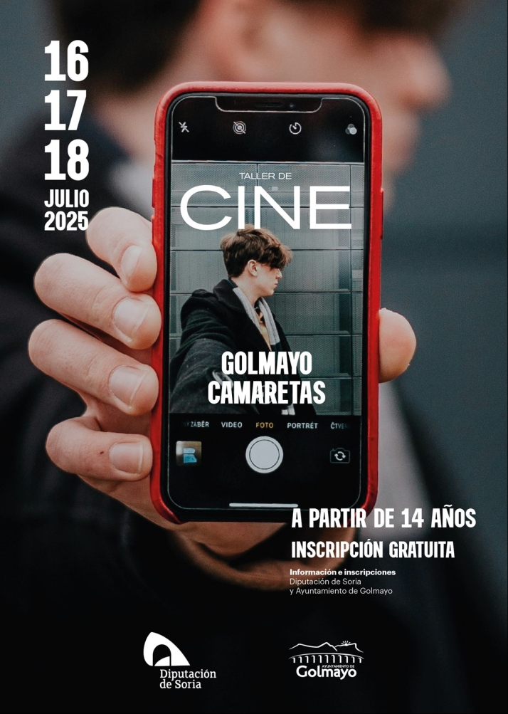 De la idea a la pantalla: Golmayo acoge un taller de cine gratuito para futuros cineastas | Imagen 1