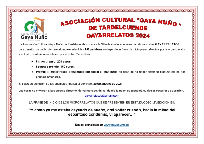 La presentaci&oacute;n de trabajos para el certamen Gayarrelatos, hasta el 25 de agosto | Imagen 1