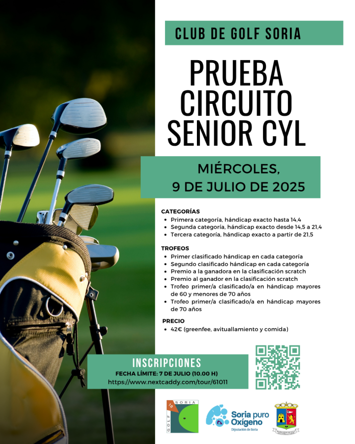 Abren las inscripciones para la prueba del Senior de Castilla y Le&oacute;n de golf | Imagen 1