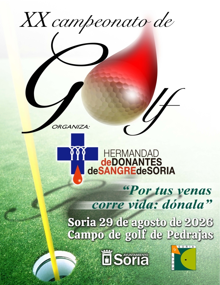 El XX Torneo de Donantes de Sangre de golf celebra dos d&eacute;cadas de solidaridad en Pedrajas | Imagen 1