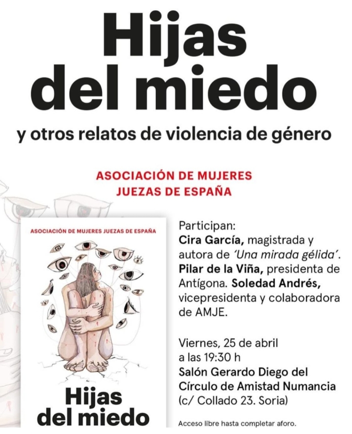 Presentaci&oacute;n, este viernes, del libro 'Hijas del miedo y otros relatos de violencia de g&eacute;nero' | Imagen 1