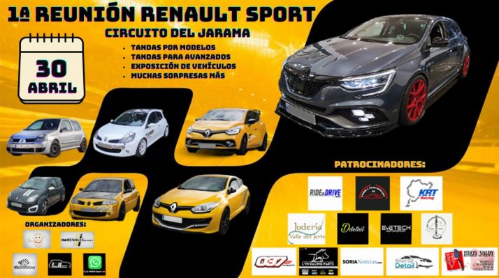 Esta idea soriana reunir&aacute; a m&aacute;s de 200 Renault deportivos en &lsquo;El Jarama&rsquo; | Imagen 2