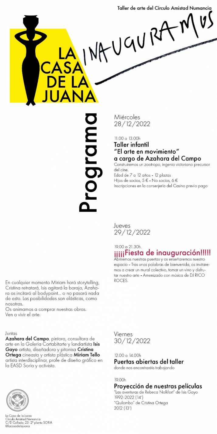 'La Casa de la Juana' llega a Soria dispuesta a revolucionar el Casino | Imagen 1