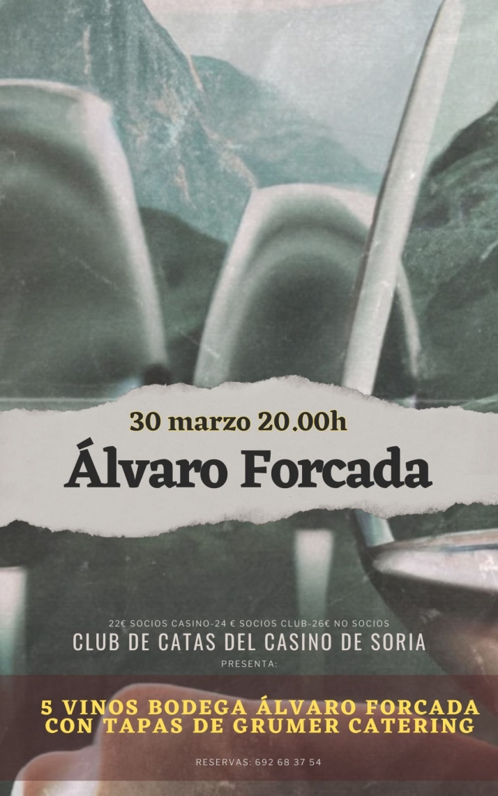 El Casino albergar&aacute; una cata de vinos el pr&oacute;ximo 30 de marzo | Imagen 1