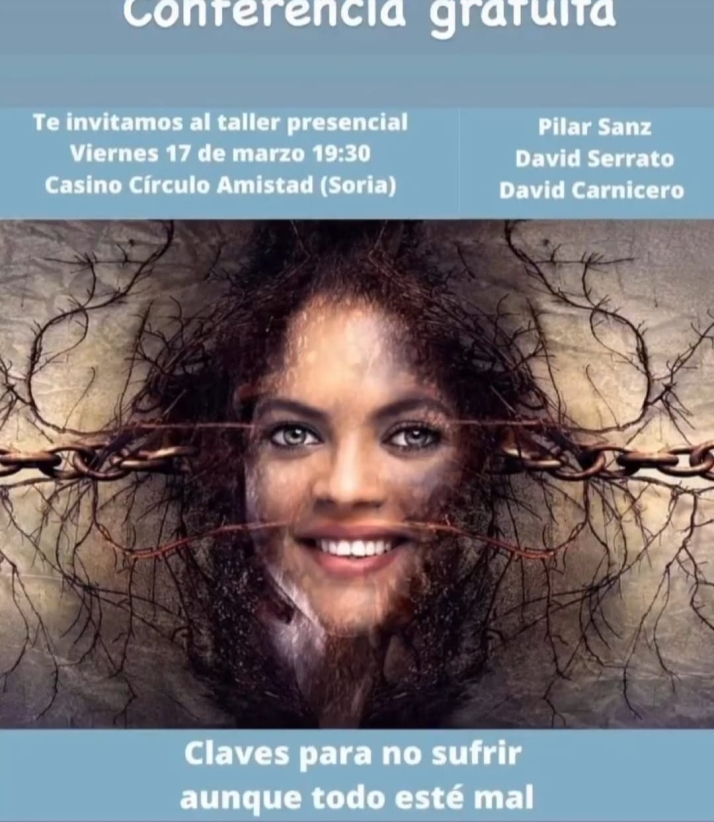 El Casino acoge este viernes un talles de 'Claves para no sufrir aunque todo est&eacute; mal' | Imagen 1