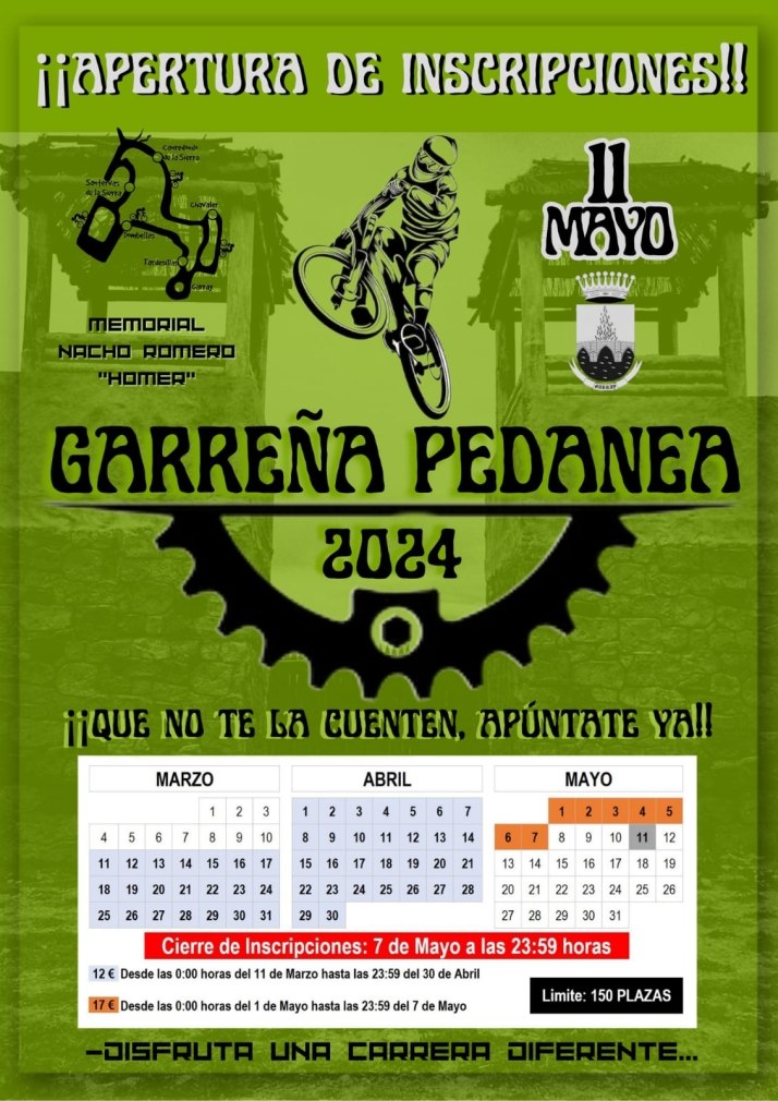 La Garre&ntilde;a Ped&aacute;nea, el 11 de mayo | Imagen 1