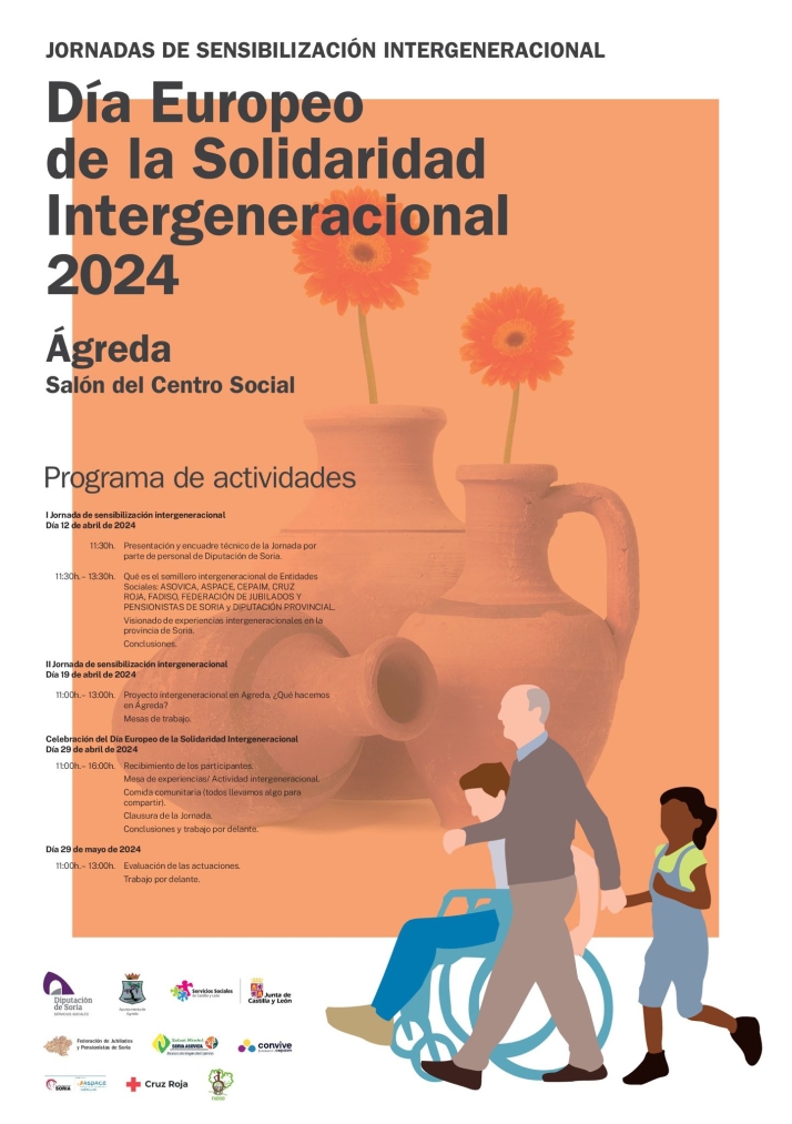 La provincia celebra en &Aacute;greda a partir de este viernes el D&iacute;a Europeo de la Solidaridad Intergeneracional | Imagen 1