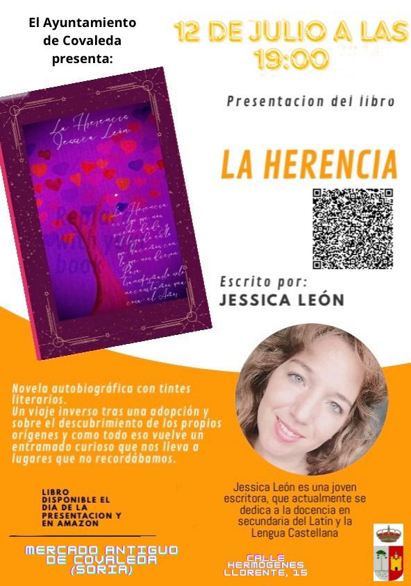 Jessica Le&oacute;n presenta este viernes su &uacute;ltimo t&iacute;tulo en Covaleda | Imagen 1