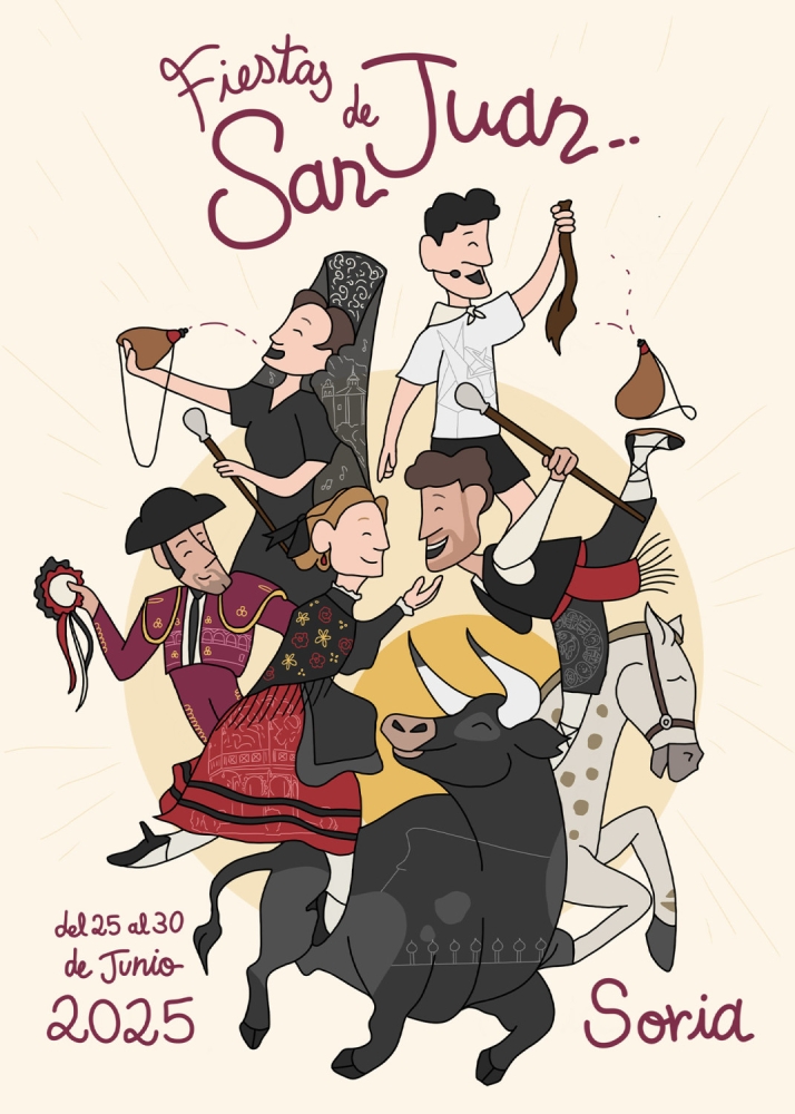 Estos son los cuatro carteles finalistas para los Sanjuanes 2025 | Imagen 1