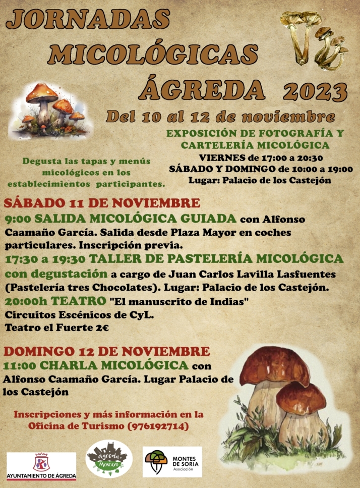 &Aacute;greda celebra sus jornadas micol&oacute;gicas este fin de semana | Imagen 1