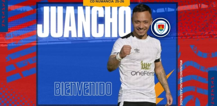 Juancho, primer fichaje del CD Numancia para la temporada entrante | Imagen 1