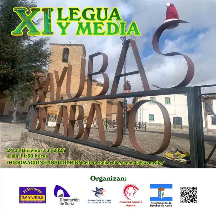 M&aacute;s de 350 inscritos ya para la Legua y media de Bayubas | Imagen 1